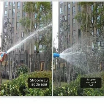 Duză pentru furtun de grădină – corp din plastic, cap din plastic tehnic, modele 16/20/25, presiune generală a apei, rază de stropire 3