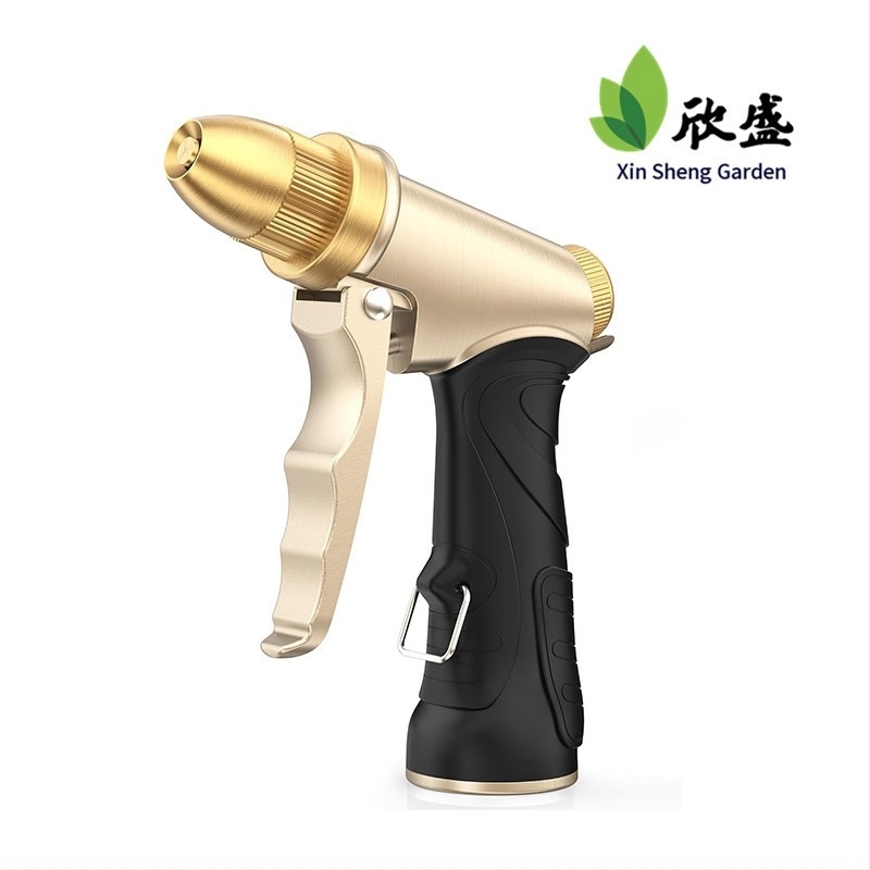 Xinsheng Pistol de apă cu înaltă presiune pentru uz casnic – multifuncțional pentru grădină, spălarea mașinii și duș pentru animale, rază până la 10 m