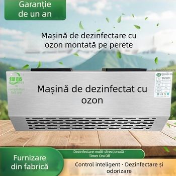 Dispozitiv montat pe perete pentru dezinfectare cu ozon - eliminarea mirosurilor, purificarea aerului și dezinfectarea (tehnologie cu ozon)