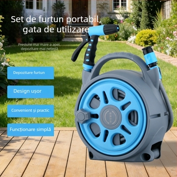 Duza pentru furtun de grădină Tianwang Guard – corp din nylon, conectare ABS, duză ABS, pulverizare în coloană, presiune maximă 5