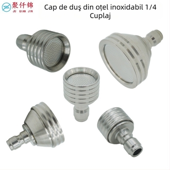 Pistolă de spălat cu presiune înaltă pentru mașini, 1/4 Quick-Connect, oțel inoxidabil — corp pistol, cuplaj și duză din oțel inox, presiune maximă 250