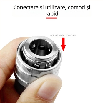 Pistol de spălat cu presiune înaltă pentru mașini – accesorii pentru uz casnic, conector rapid 1/4, marca Record Work