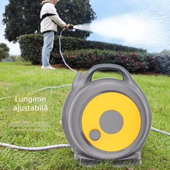Lexia Unelte de udare pentru grădină — Pistol de apă multifuncțional pentru udarea florilor, spălarea mașinilor și legumelor, cu spațiu de depozitare