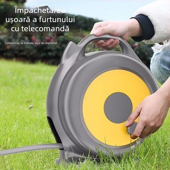 Lexia Unelte de udare pentru grădină — Pistol de apă multifuncțional pentru udarea florilor, spălarea mașinilor și legumelor, cu spațiu de depozitare