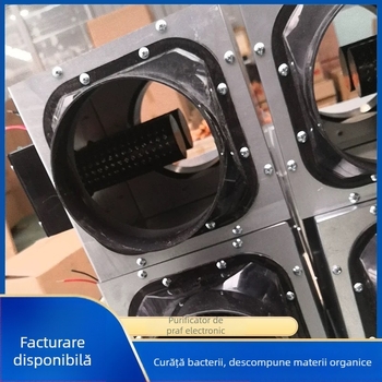 Purificator de aer: purificator catalitic de tip tubular, tehnologie cu corona de înaltă tensiune