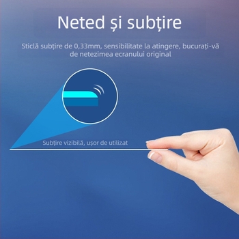 Protector de ecran din sticlă temperată pentru navigația Tesla Cybertruck, rezistent la zgârieturi, uzură și amprente