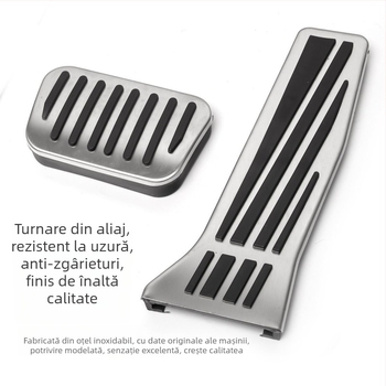 Suport pentru pedale din aliaj de aluminiu pentru L90/L60 – accesorii de decor interior antiderapante pentru transmisie automată