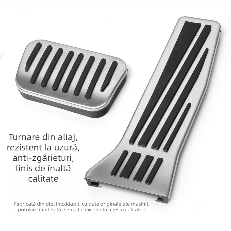 Suport pentru pedale din aliaj de aluminiu pentru L90/L60 – accesorii de decor interior antiderapante pentru transmisie automată
