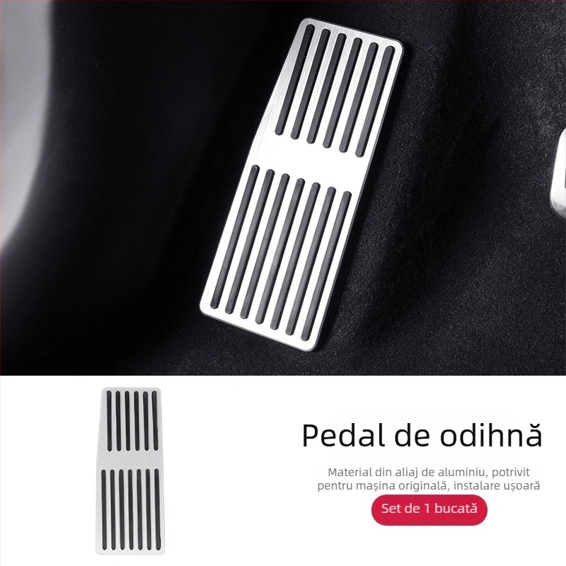 Suport pentru pedale din aliaj de aluminiu pentru L90/L60 – accesorii de decor interior antiderapante pentru transmisie automată