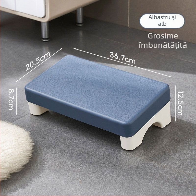 Suport pentru picioare de birou – din plastic, design simplu și modern, suport pentru odihnă, potrivit pentru birou și canapea