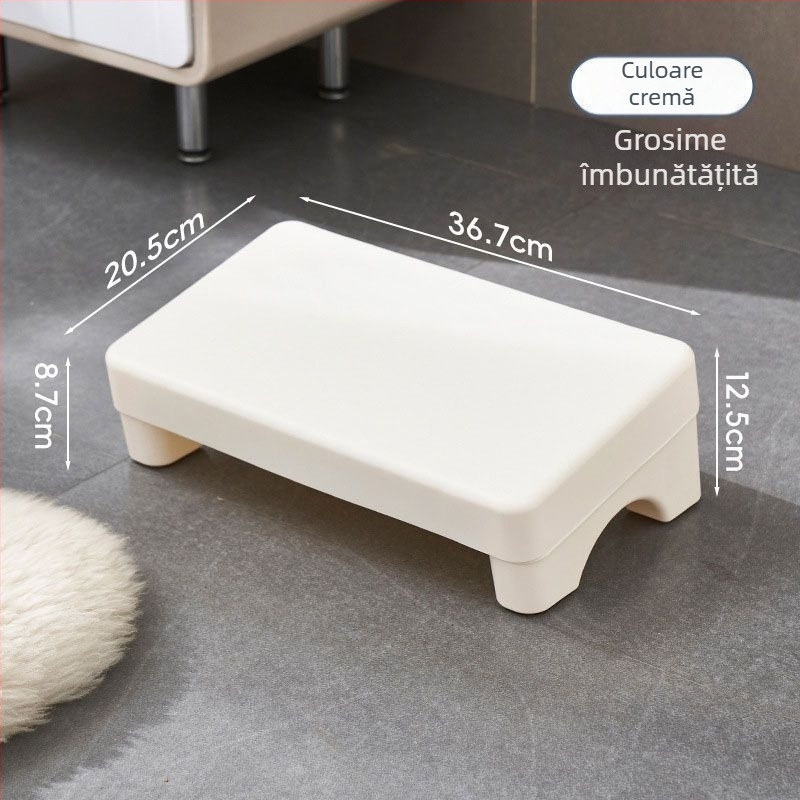 Suport pentru picioare de birou – din plastic, design simplu și modern, suport pentru odihnă, potrivit pentru birou și canapea