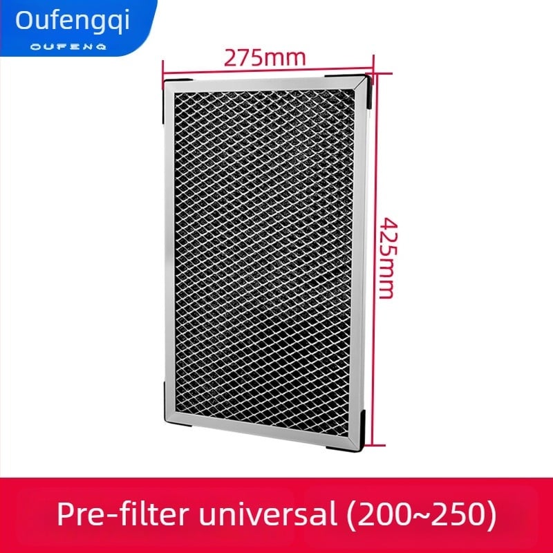 Ofenqi Cutie Filtru Aer Proaspăt - Unitate de Purificare a Aerului Interior cu Filtru PM2.5, Include Filtru Primar, Filtru cu Eficiență Medie și Filtru cu Eficiență Înaltă, pentru domiciliu și spații comerciale