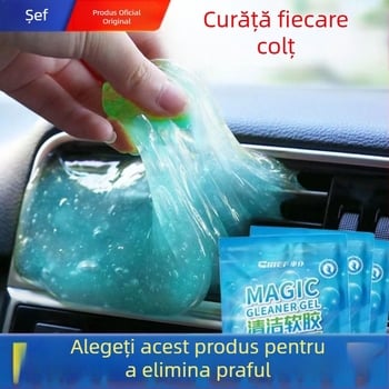 Car servant unealtă multifuncțională de curățare din silicon pentru interiorul mașinii și praf de tastatură — 70 g; Brand: Car servant; Zonă principală de vânzare: Altele; Mărci private licențiate: Nu