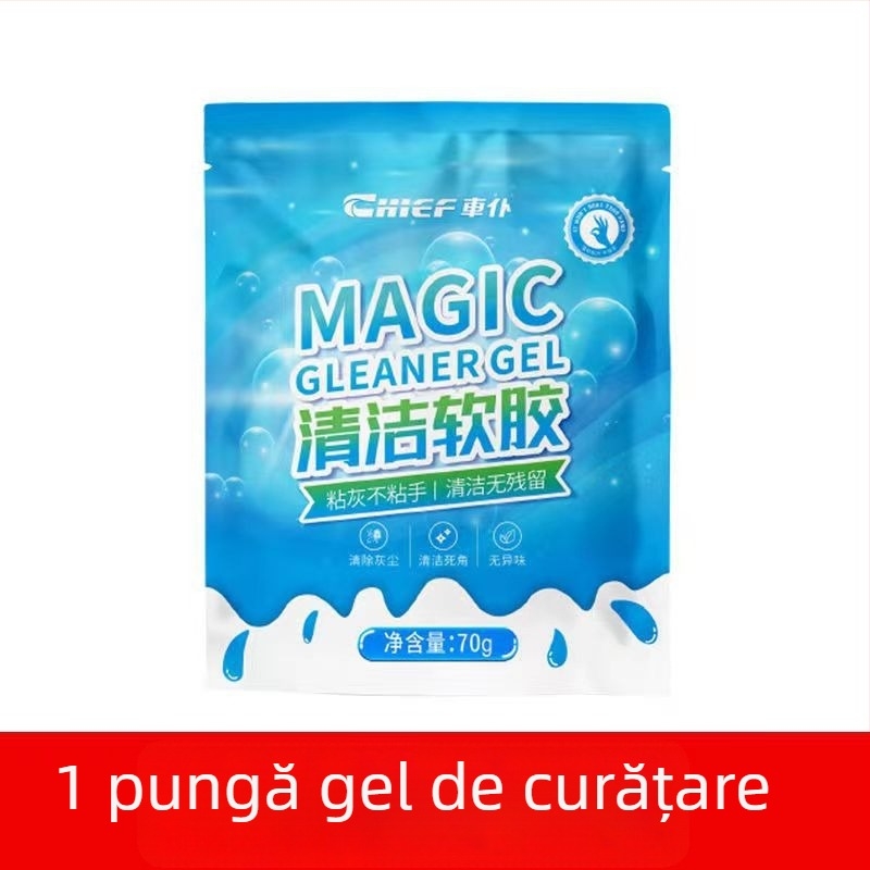 Car servant unealtă multifuncțională de curățare din silicon pentru interiorul mașinii și praf de tastatură — 70 g; Brand: Car servant; Zonă principală de vânzare: Altele; Mărci private licențiate: Nu