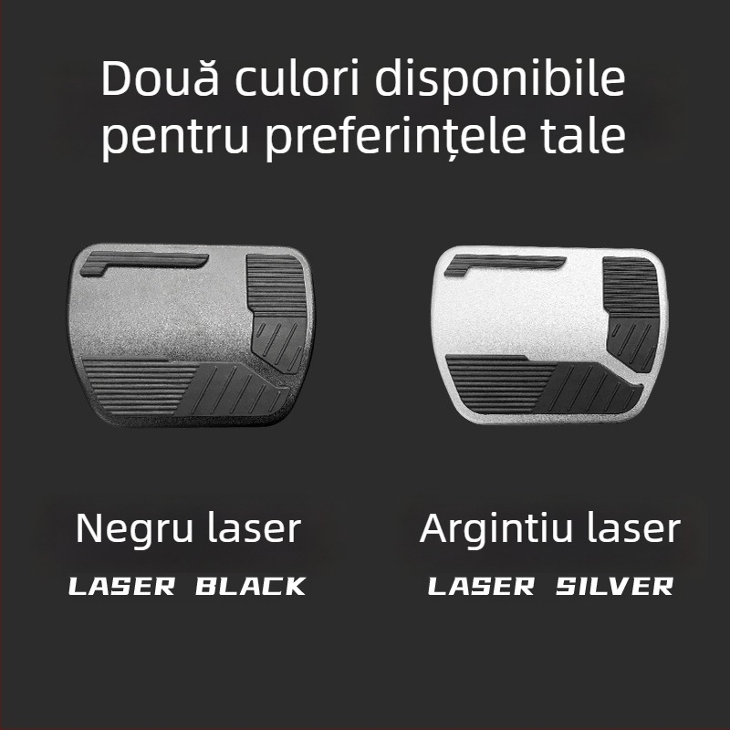 Set pedale din aliaj de aluminiu pentru accelerație și frână – antiderapant, upgrade interior pentru X-Trail, Qashqai, Sylphy