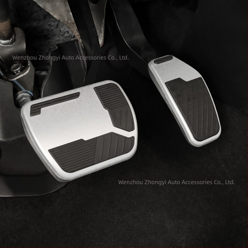 Set pedale din aliaj de aluminiu pentru accelerație și frână – antiderapant, upgrade interior pentru X-Trail, Qashqai, Sylphy