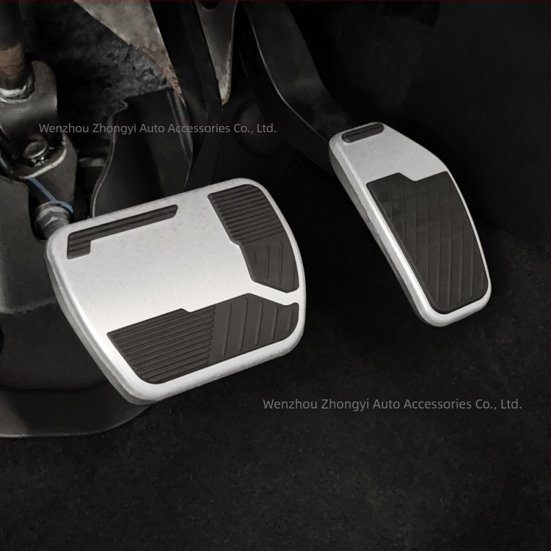 Set pedale din aliaj de aluminiu pentru accelerație și frână – antiderapant, upgrade interior pentru X-Trail, Qashqai, Sylphy