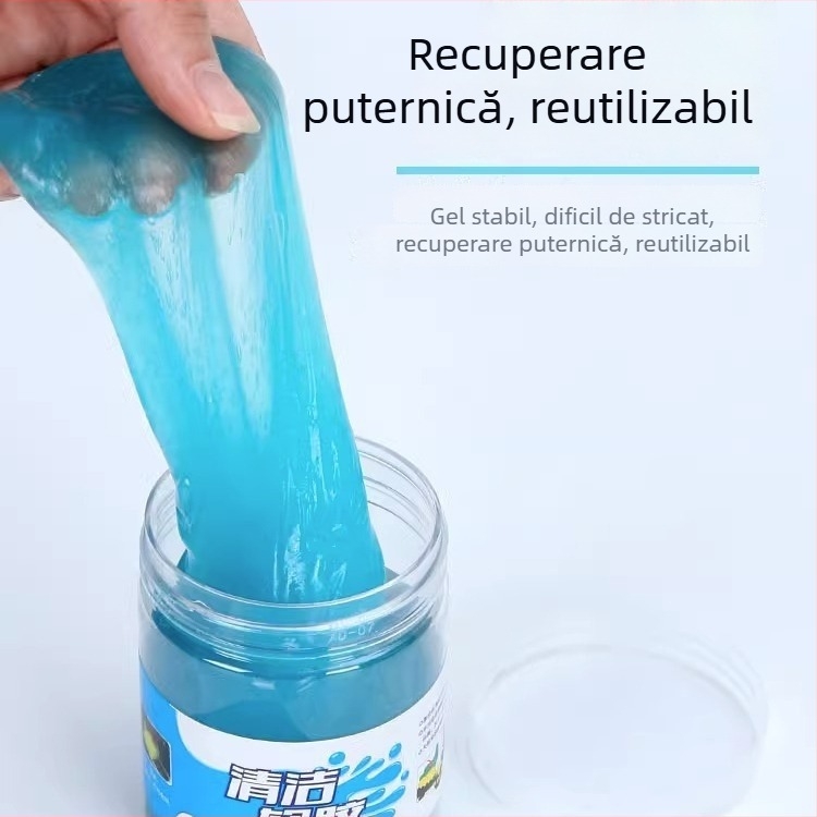 Gel de curățare pentru interiorul mașinii, pentru găuri între taste și prizele de aer — 200 g, Brand Friendly, piețe principale Japonia și Coreea de Sud, fără mărci private licențiate