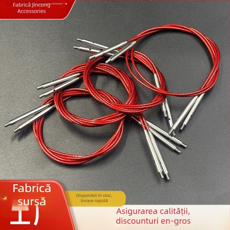 Accesorii pentru ace de tricotat: ac circular detașabil cu sfoară, stil simplu, greutate 0,14 kg
