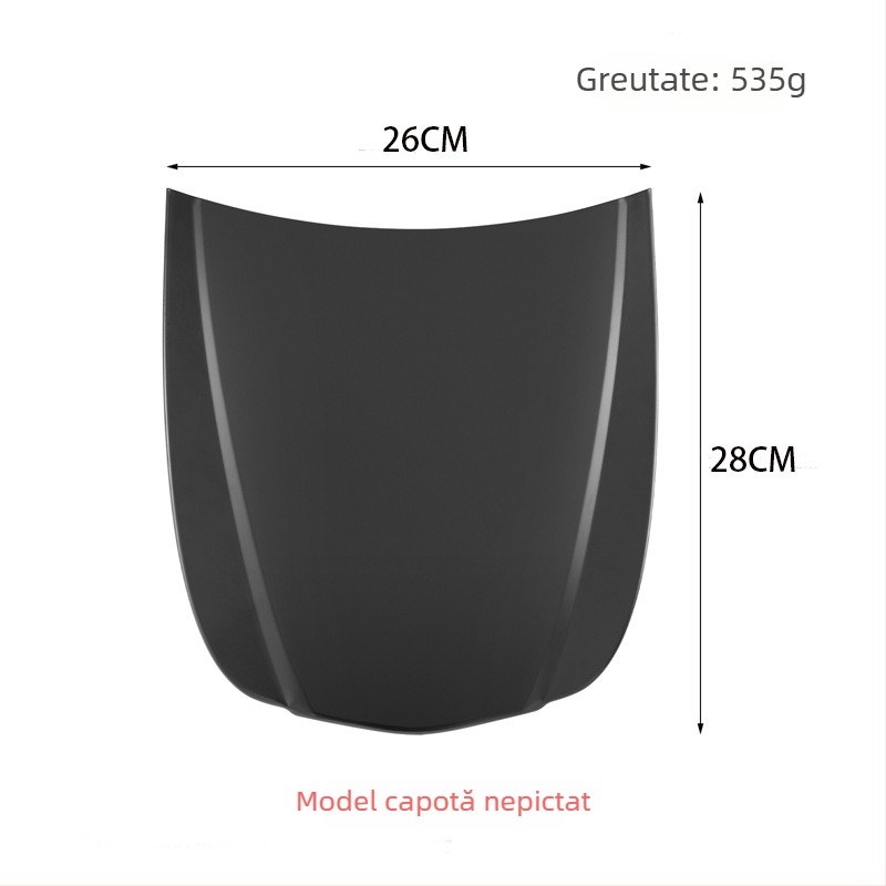 Model de capotă auto pentru expoziție – metal, marca Nothing, personalizabil