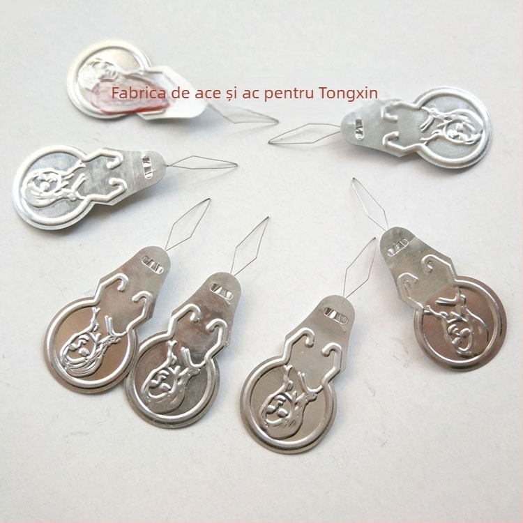 Instrumente pentru broderie cu cruci — dispozitiv din aluminiu pentru înșirarea acului; Material: aluminiu; Stil: uz casnic