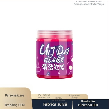 Gel de curățare pentru interiorul mașinii - gel moale, îndepărtarea prafului, gel vid multifunctional; Greutate: 160/250 g; Brand: Blue bright merrichi; Marcă privată autorizată: Da