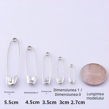 Seagull Brand Safety Pin, Seria Pin, Modelul 321, Metal, Ambalaj în cutie
