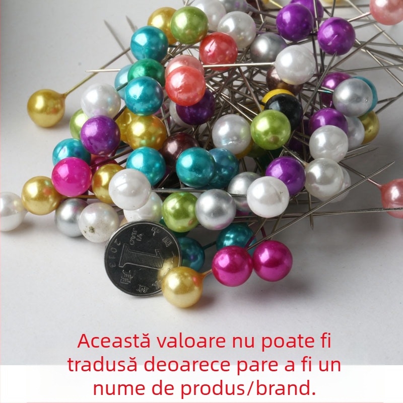 Pin cu perle pentru aranjamente florale (Uz general; Fără import; Brand: Altul)