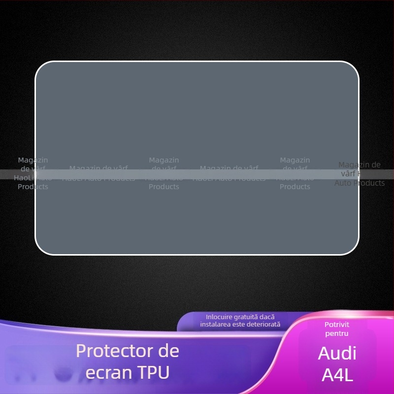 Film protector TPU pentru display-ul consolei centrale, universal pentru 19-20 Audi A4L, rezistent la temperaturi, cod Pmyb-96