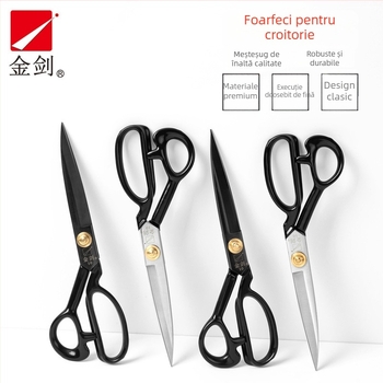 Foarfece croitor Golden Sword, oțel mangan forjat, origine Fujian