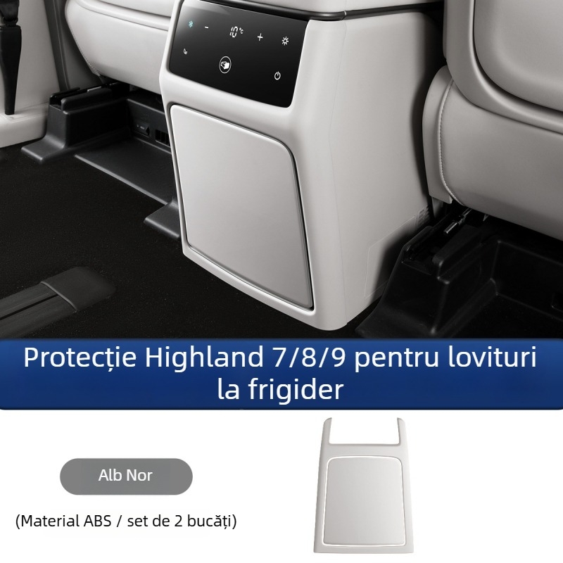 Yawei Alpine 7/8/9 kit interior - panou de protecție împotriva loviturilor cu piciorul și etichetă anti-zgârieturi