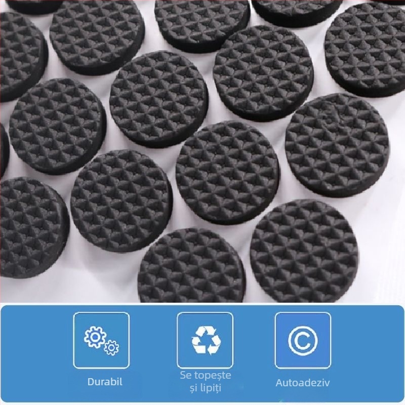 Grid EVA pentru mobilier, mese și scaune – antiderapante, silențioase, autoadezive, amortizoare din EVA și silicon