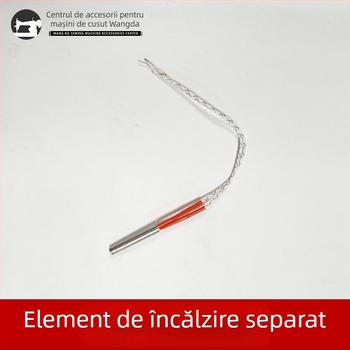 Foarfă electrică cu temperatură reglabilă pentru tăierea panglicilor, fermoarului și curele elastice; 150 W, capacitate maximă de tăiere 10, tensiune 50–250 V.