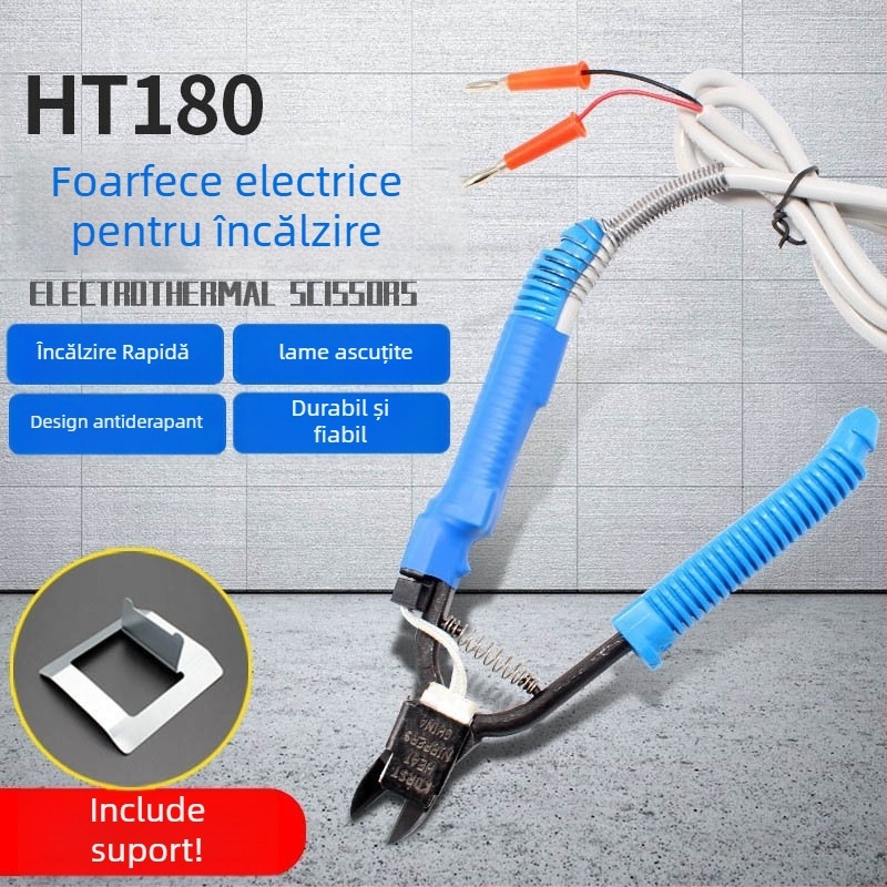 ATTUS HT200 clește electric de încălzire — 24V, interval de 50–250V AC/DC, pentru cauciuc, plastic și acril
