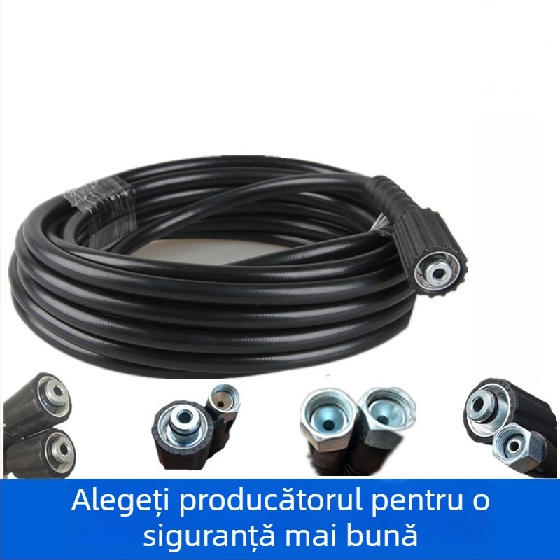 Conductă de apă pentru spălarea mașinilor, cu presiune înaltă (Tip: Car wash high-pressure water pipe; Material: PVC; Marcă: Poly Brocade)