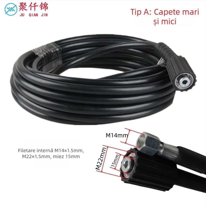 Conductă de apă pentru spălarea mașinilor, cu presiune înaltă (Tip: Car wash high-pressure water pipe; Material: PVC; Marcă: Poly Brocade)