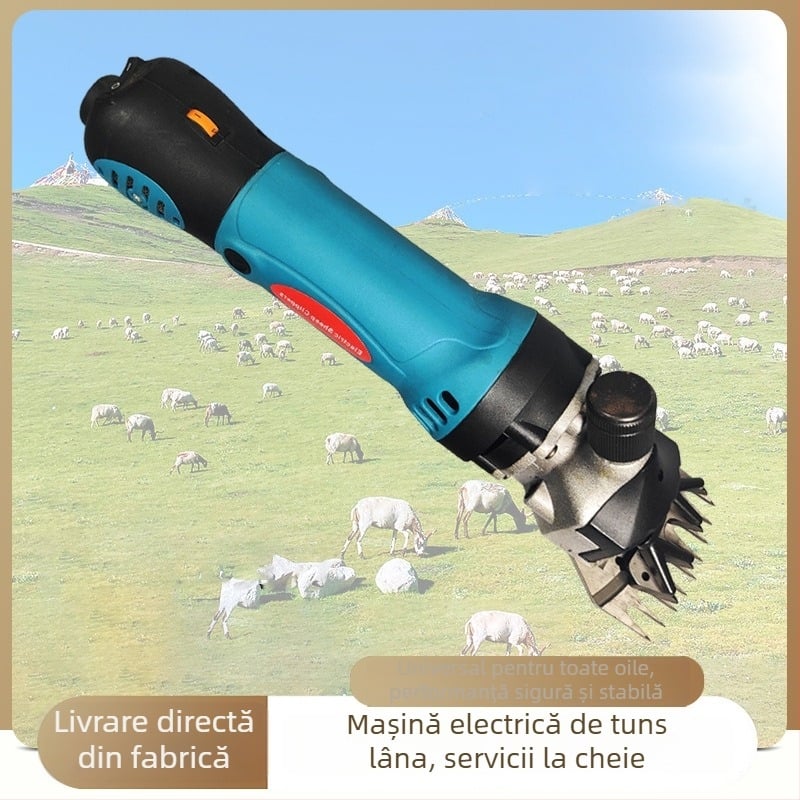 T002 Mașină electrică de tuns lână, putere mare, viteză variabilă