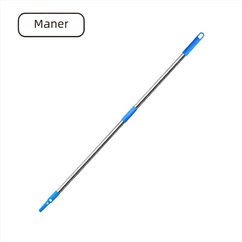 Set mop podea din bumbac, cu tijă din oțel inoxidabil, cap din bumbac, Daren Su, lungime telescopică 100–120 cm