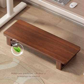 Suport pentru picioare sub birou, lemn, stil modern minimalist, marcă Evesigar/isijia, model 2240069952332727168, multifuncțional