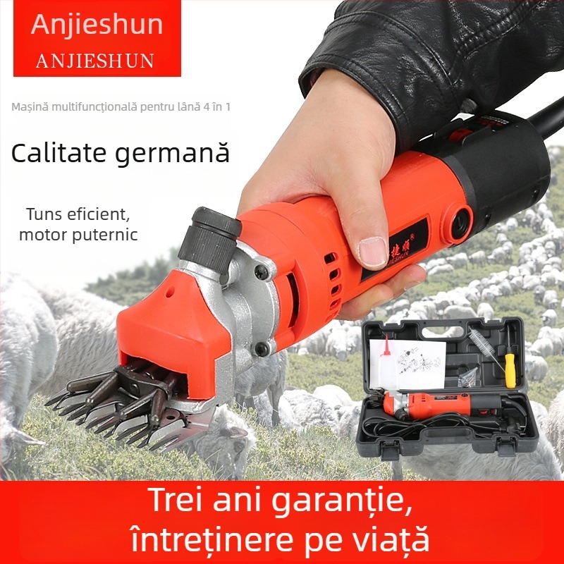 Ageson Foarfă electrică pentru lână – Puternică, economisire a efortului