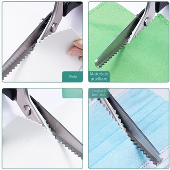 Foarfece croitorești, foarfeci pentru haine, foarfeci pentru materiale, personalizabile pentru cusut manual