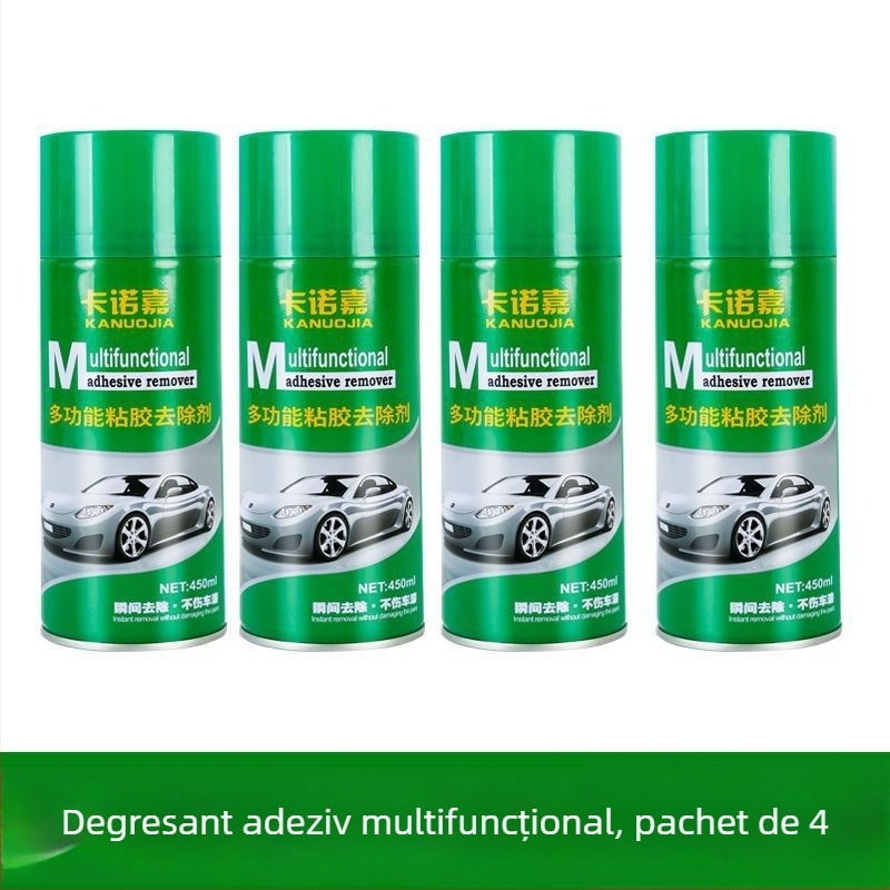 Curățător pentru îndepărtarea adezivului pentru interiorul și exteriorul mașinii, 450 g, 450 ml, Brand: Altă