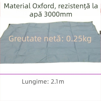 Covoraș de cort din Oxford, rezistent la uzură și impermeabil, pentru camping; Material: Oxford; Greutate: 250; Capacitate: 4-6 persoane