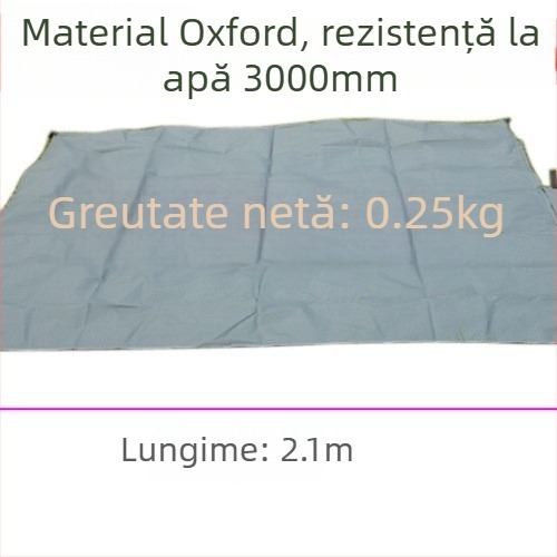 Covoraș de cort din Oxford, rezistent la uzură și impermeabil, pentru camping; Material: Oxford; Greutate: 250; Capacitate: 4-6 persoane