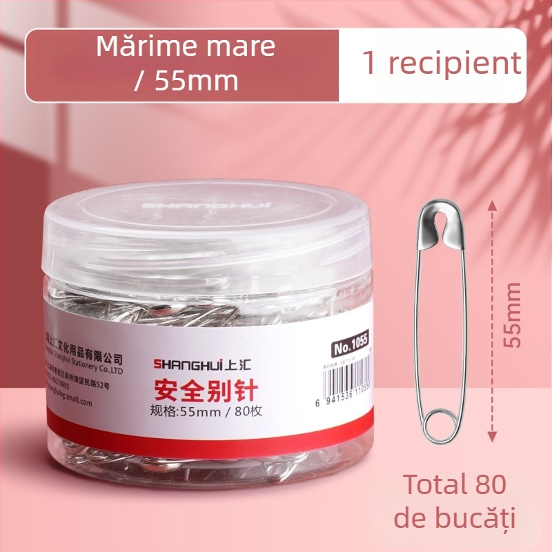 Clipuri de hârtie pentru birou și ace de siguranță, seria Reversal 1050, metal, model Other, ambalaj Other