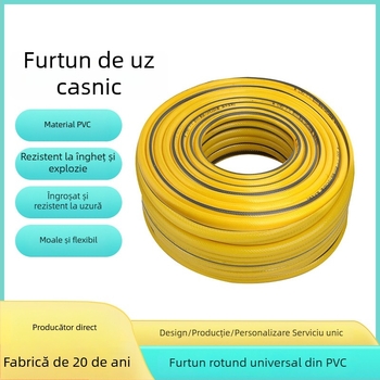 Furtun telescopic pentru uz casnic: spălarea mașinii și udarea grădinii, furtun flexibil de înaltă presiune, furtun de grădină portabil