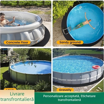 Liner pentru piscină – poliester; protecție anti-perforație și împotriva umezelii; Brand: Moisturizing circle