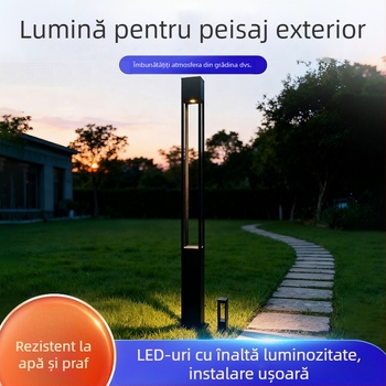 Lumină de grădină LED pentru peisaj exterior - oțel inoxidabil, IP65, sursă LED, opțiuni variate de alimentare, certificare 3C