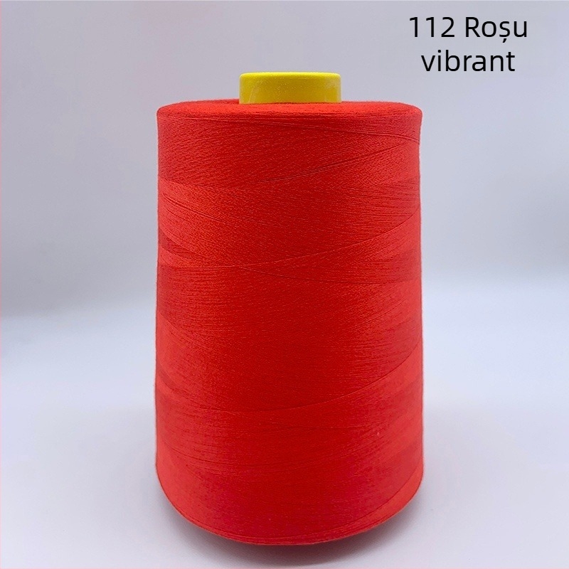 Ață de cusut poliester denim, model 20s/2, grosime medie, pentru mănuși, genți, încălțăminte, pălării, îmbrăcăminte și tapițerie