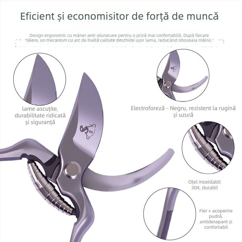 Foarfece de tăiat crengi din oțel carbon — unealtă de grădină, Brand Other, Origine Shandong